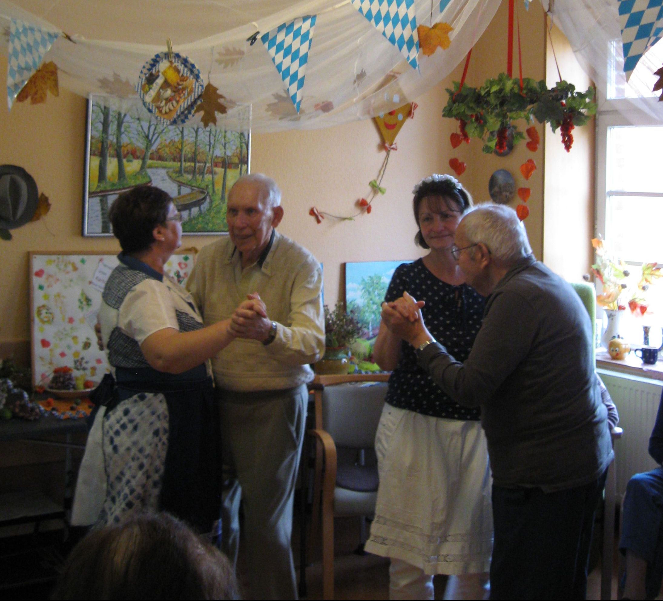 Feierstimmung im Riedelstift