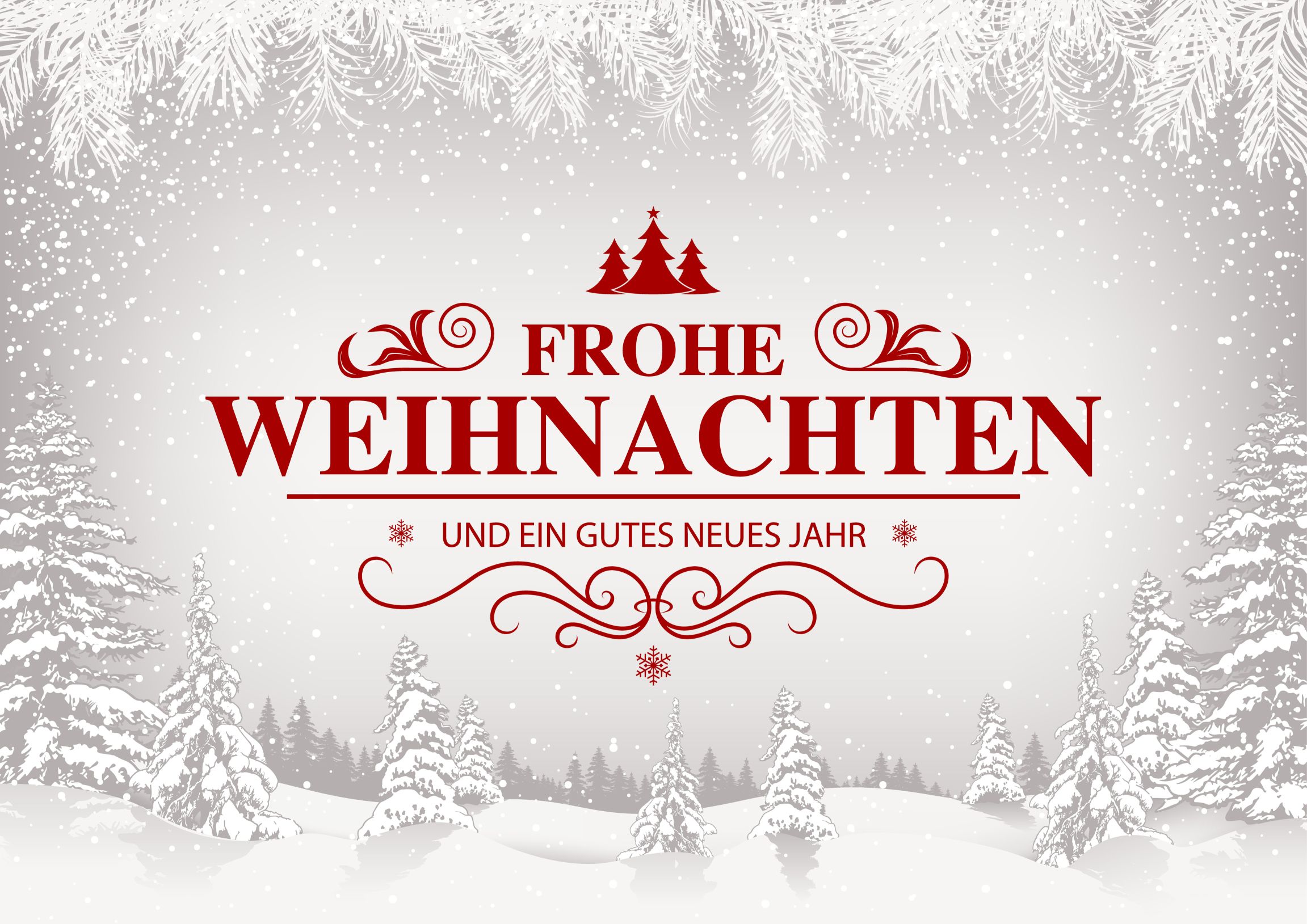 Frohe Weihnachten und Danke