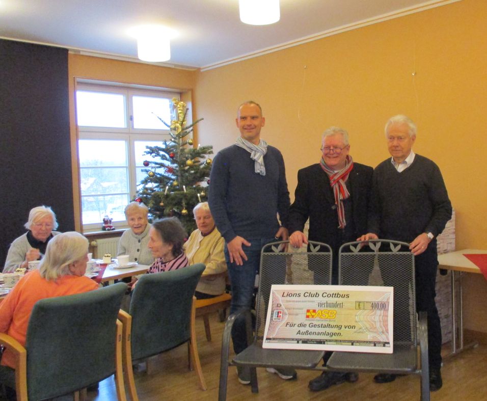 Besuch des Lions Club Cottbus